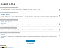 Tablet Screenshot of ninoskadelc.blogspot.com