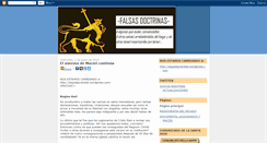 Desktop Screenshot of falsassectas.blogspot.com