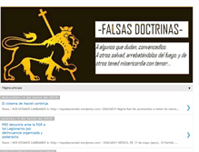 Tablet Screenshot of falsassectas.blogspot.com