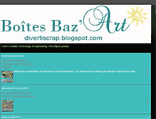 Tablet Screenshot of divertiscrap.blogspot.com