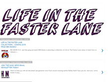 Tablet Screenshot of fasterlane.blogspot.com