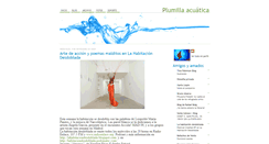 Desktop Screenshot of pluma-acuatica.blogspot.com