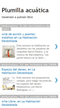 Mobile Screenshot of pluma-acuatica.blogspot.com