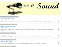 Tablet Screenshot of makeasoundmusic.blogspot.com