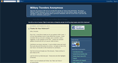 Desktop Screenshot of militarytravelersanon.blogspot.com