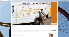 Desktop Screenshot of meandthemundo.blogspot.com