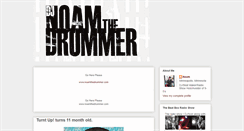 Desktop Screenshot of noamthedrummer.blogspot.com