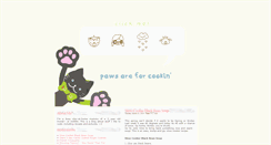 Desktop Screenshot of pawsareforcookin.blogspot.com