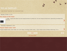 Tablet Screenshot of nilai-impian.blogspot.com