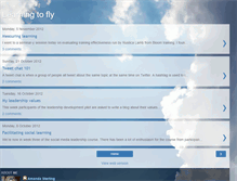 Tablet Screenshot of learningtofly-poppyd.blogspot.com