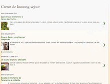 Tablet Screenshot of carnetdelongsejour.blogspot.com