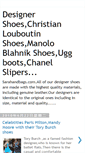 Mobile Screenshot of designerchristianlouboutinshoes.blogspot.com