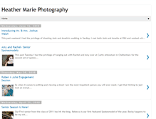 Tablet Screenshot of hmariecphotography.blogspot.com