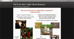 Desktop Screenshot of oldlinnruncoffeebeanroastery.blogspot.com