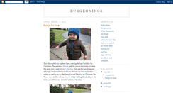 Desktop Screenshot of burgeonings.blogspot.com