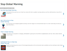 Tablet Screenshot of pleasestopglobalwarming.blogspot.com