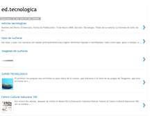 Tablet Screenshot of edtecnologica-judith.blogspot.com