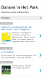 Mobile Screenshot of danseninhetpark.blogspot.com
