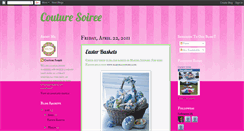 Desktop Screenshot of couturesoiree.blogspot.com
