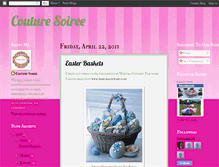 Tablet Screenshot of couturesoiree.blogspot.com