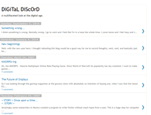 Tablet Screenshot of digitaldiscord.blogspot.com