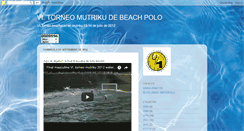 Desktop Screenshot of beachpolo.blogspot.com