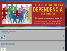 Tablet Screenshot of forodeatencionaladependencia.blogspot.com