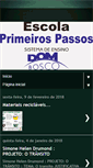 Mobile Screenshot of escolaeducacionalprimeirospassos.blogspot.com
