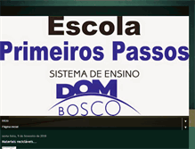 Tablet Screenshot of escolaeducacionalprimeirospassos.blogspot.com