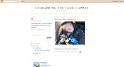 Desktop Screenshot of geocachingthefamilysport.blogspot.com