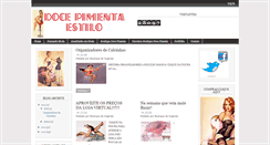 Desktop Screenshot of docepimentaestilo.blogspot.com