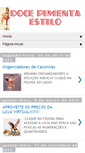 Mobile Screenshot of docepimentaestilo.blogspot.com