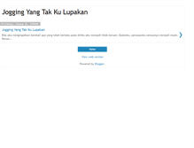 Tablet Screenshot of kenangan-jogging.blogspot.com