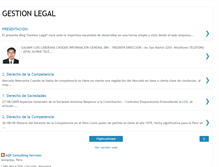 Tablet Screenshot of gestion-legal.blogspot.com