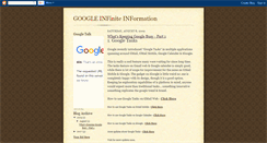 Desktop Screenshot of google-inf-inf.blogspot.com