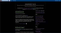 Desktop Screenshot of abandonedtulsa.blogspot.com
