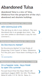 Mobile Screenshot of abandonedtulsa.blogspot.com