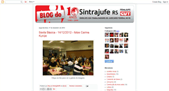 Desktop Screenshot of blogdosintrajufe.blogspot.com
