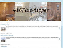 Tablet Screenshot of 416fixerupper.blogspot.com