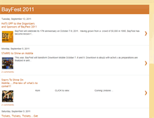Tablet Screenshot of bayfest2011.blogspot.com
