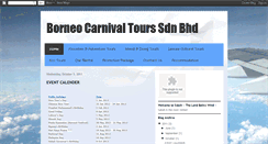 Desktop Screenshot of borneocarnival.blogspot.com