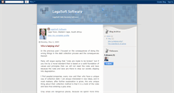 Desktop Screenshot of legalsoft-software.blogspot.com