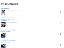 Tablet Screenshot of linkdownloadall.blogspot.com