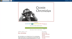 Desktop Screenshot of croninchronicles.blogspot.com