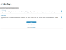 Tablet Screenshot of erotic-legs.blogspot.com