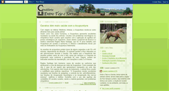 Desktop Screenshot of cavalolusitanoets.blogspot.com