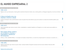 Tablet Screenshot of elmundoempresarial2.blogspot.com