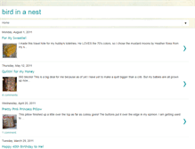 Tablet Screenshot of birdinanest.blogspot.com