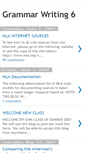 Mobile Screenshot of grammarwriting6.blogspot.com