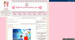 Desktop Screenshot of mylittlecosmeticsshop.blogspot.com